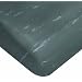 Wearwell PVC 419 UltraSoft Tile-Top Anti-Microbial Mat, Safety Beveled Edges, for Dry Areas, Charcoal