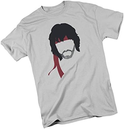 Hair &amp; Bandana -- Rambo Adult T-Shirt, Small
