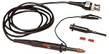 Black 1.5m DC- 60MHz Oscilloscope Probe With Hook Clip and Cable Ident