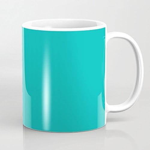 Hiuenkd Tiffany Is Blue Funny 11 Ounce Coffee Mug Novelty White Ceramic Tea Mug