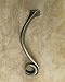 Good Luck Pewter Cabinet Pull (Left Face)