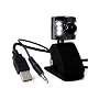 MY-Link 6 LED Night Vision Webcam with microphone PC Camera