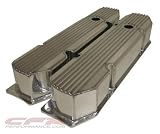 1958-88 Mopar Big Block 383-426-440 Fabricated Aluminum Wedge Valve Covers - Retro Finned