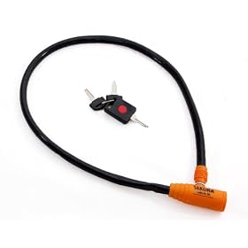 Sport Direct SLK7301 6mm x 76cm Lock Cable