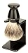 Edwin Jagger Handmade Imitation Ivory Shaving Brush ( Best Badger Hair ) With Drip Stand 1ej947sds - Medium
