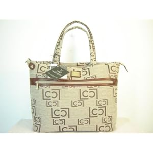 Liz Claiborne Signature 17 Laptop Computer Business Tote Handbag
