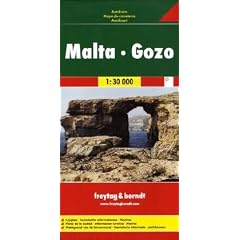Malta: Road Map (Country Road & Touring): Touristische Informationen, Autof�hren, Marinas (Road Maps)