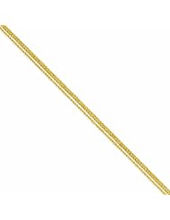 Genuine 14K Yellow Gold Triple Strand Rope Chain 16 Inches 100% Satisfaction Guaranteed.