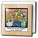 Ed Ames Vasectomy - 6 Inch Tile Napkin Holder