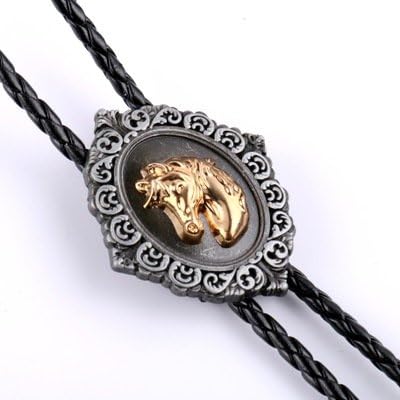 Horse Head Bolo Tie Western Cowboy