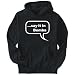 Hoodie Mens Black 