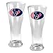 Houston Texans 2 Piece Pilsner Beer Glass Set