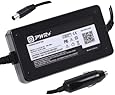 Pwr+ 90W Laptop Car Charger for Dell Inspiron 14 15 17 14R 15R 17R 1525 1545 1720 3521 3721 5521 M5010 M5030 N4010 N4110 N5010 N5030 N5040 N5050 N5110 N7010 N7110; IM101Z-3980BK I14RN-1818DBK