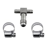Nitrous Express 15235 5 16 Hose Barb to D-4 Male Sport Compact Fuel T by Nitrous Express