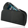 PDair Leather Case for Sony PS Vita - Zipped Type (Black)