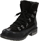 ILSE JACOBSEN Women's Rustic 35 Ankle Boot,Black,37 EU/7 M US