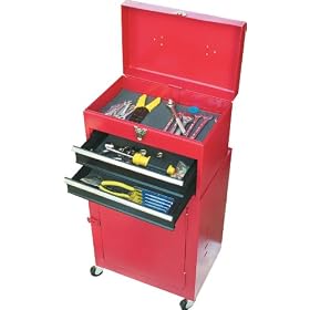 KR Tools 10058 446-Piece Tool Kit with 2-Drawer Chest and Locking Cabinet by KR Tools