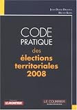 Code pratique des �lections territoriales