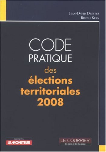 Code pratique des �lections territoriales