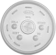 Dart 20SL Translucent Straw Slot Lid for Dart 32AJ20 Insulated Foam Cup (10 packs of 100)