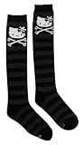 Hello Kitty Sanrio Angry Skull Knee High Socks