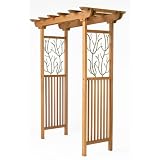Greenstone - Natural Willows Garden Arbor with Metal Side Panels 010WA from Greenstone... by Greenstone