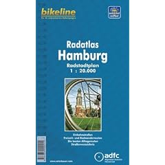 Bikeline Radtourenbuch, Radatlas Hamburg: Radstadtplan. Einbahnstra�en, Freizeit- und Radwanderrouten, benutzungspflichtige Radwege, Stra�enverzeichnis, wetterfest/rei�fest