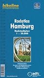 Bikeline Radtourenbuch, Radatlas Hamburg: Radstadtplan. Einbahnstra�en, Freizeit- und Radwanderrouten, benutzungspflichtige Radwege, Stra�enverzeichnis, wetterfest/rei�fest