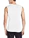 adidas Performance Men's Techfit Base Layer Sleeveless Tee, Medium, White
