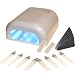 UV Lichth�rtungsger�t UV Lampe inklusive 8 R�hren + 10 Feilen + 2 Buffer