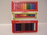 Melissa & Doug Triangular Crayon Set (24 pc)