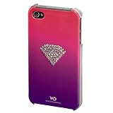 White Diamonds Rainbow Handy-Cover f&uuml;r Apple iPhone 4 pink