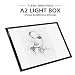 HSK A2 LED Artist tracing Light Box Copy Table, Adjustable High Brightness Light Pad for Tatto Drawing, Sketching, Animation,Diamond Painting Accessories