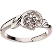 14K White Gold Mother's Ring - 4 Gemstone -- YOU CHOOSE THE COLORS!