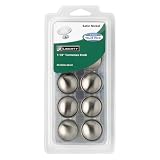 Liberty Hardware P67659C-SN-U1 Contempo Knob, 10 Piece Value Pack, 1-1/2 inch Diameter, Satin Nickel