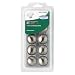 Liberty Hardware P67659C-SN-U1 Contempo Knob, 10 Piece Value Pack, 1-1/2-Inch Diameter, Satin Nickel