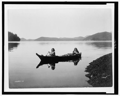 Canoeing on Clayquot Sound 1910