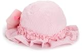 Mud Pie Baby Little Princess Seersucker Sun Hat, Pink, 0 - 12 Months