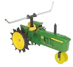 John Deere 4010J Traveling Sprinkler Green