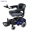 `Geo 4-Wheeled Power Wheelchair Blue