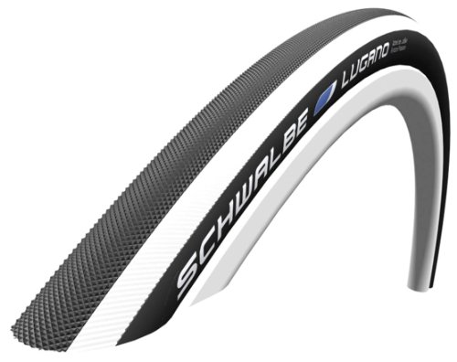 Schwalbe Rennrad -Reifen LUGANO, Folding, white-stripes, 700x23C, 11600043 Preisvergleich