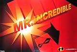THE INCREDIBLES ORIG ADV POSTER 27X41 'MR INCREDIBLE'