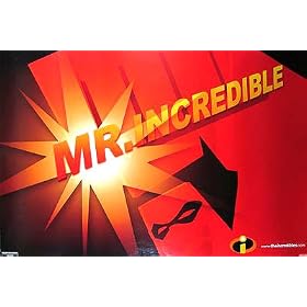 THE INCREDIBLES ORIG ADV POSTER 27X41 "MR INCREDIBLE'