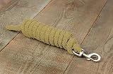 Hamilton Halter Company 5 8 Poly Lead W Bolt Snap Gold 10 Feet - B PL58B GD