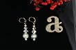 Audrey, Swarovski Crystal Drop Earring - Iridescent Crystal