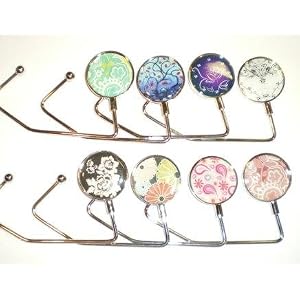 80 New Design Purse Hook Packag W/carrying Pouches