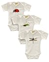 Positively Organic - B-baby Trio Short Sleeve Bodysuit Gift Set
