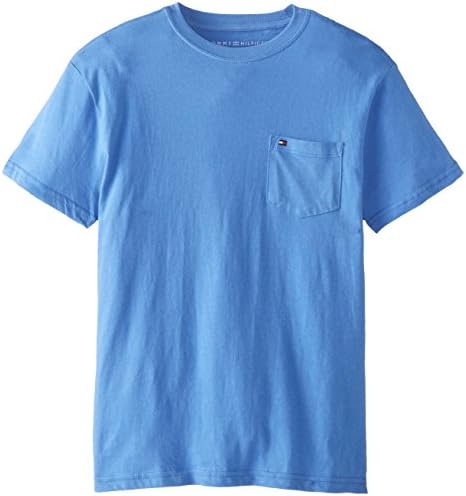 Tommy Hilfiger Big Boys' Eudora Tee, Bright Blue, Medium