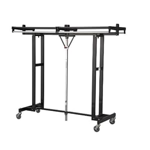 collapsible coat rack