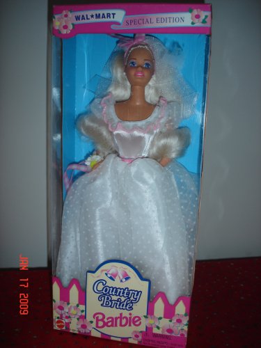 Barbie Doll Special Edition Wal mart Country Bride 1994 41Zulm04UnL Barbie Doll Special Edition Wal mart Country Bride 1994